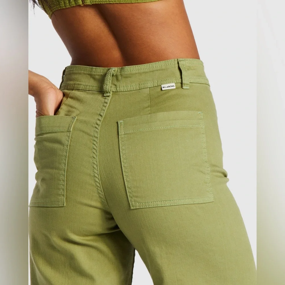 Billabong Free Fall Wide Leg Pants size 00 / size 24 - Picture 2 of 11